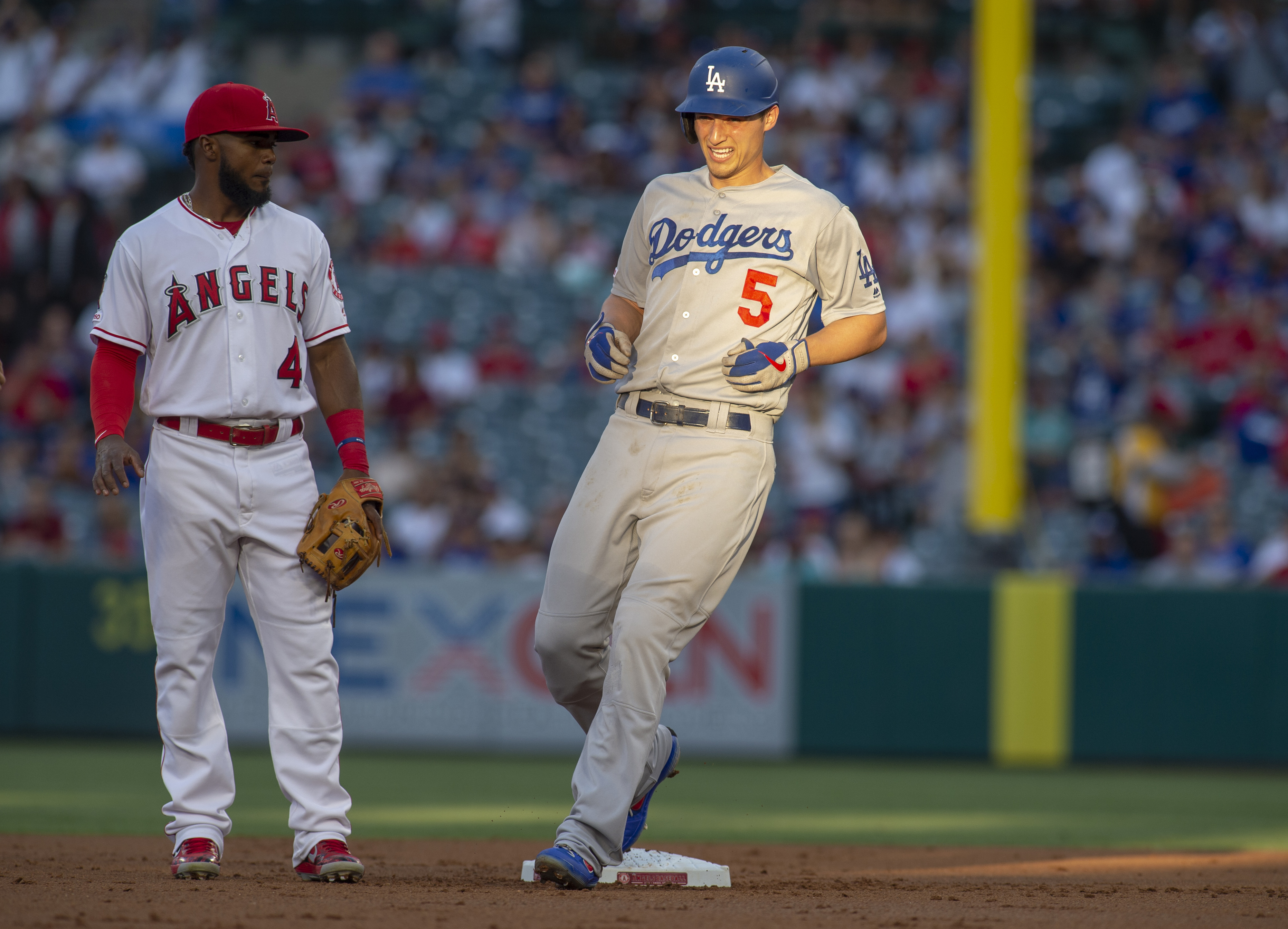 Angels rally past Dodgers for Freeway Series victory before record