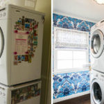 Reader Laundry: Pretty Wallpaper Pleases a Fan of Washday (4 photos)