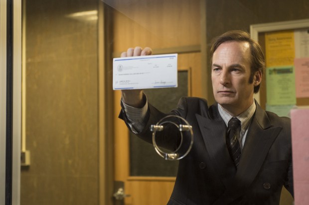 Bob Odenkirk plays Jimmy McGill in "Better Call Saul." Courtesy of AMC