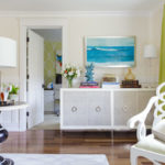 Houzz Tour: Lime Green and Patterns Punch Up Neutral Decor (19 photos)