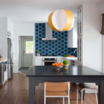 This Kitchen’s Geometric Blue Tile Steals the Show (3 photos)