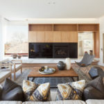 Winning Combination: White and Wood in the Living Room (8 photos)