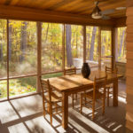 A Contemporary Home in the Woods Turns Nature Into Art (9 photos)