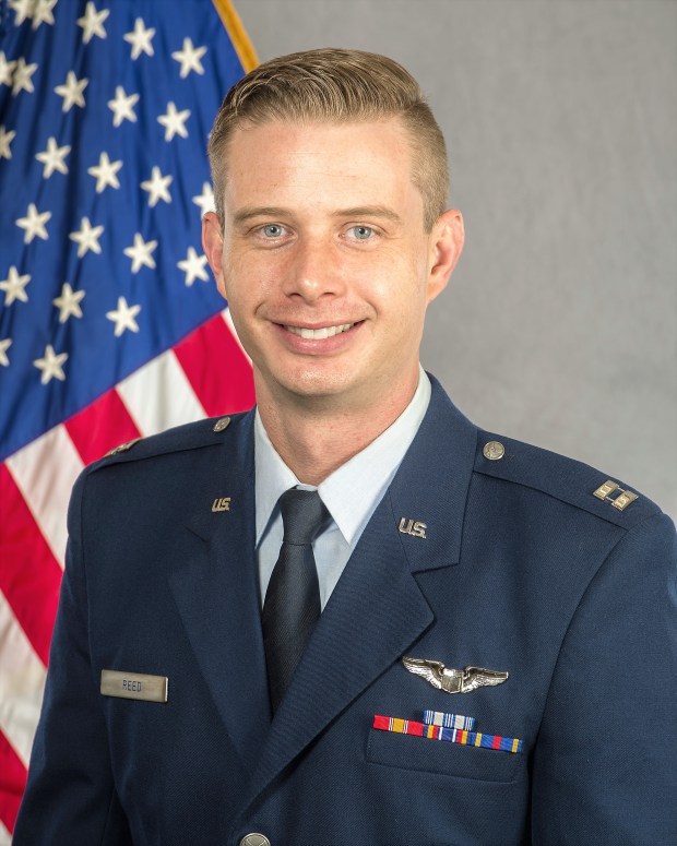 1st Lt Brandon E. Reed (Courtesy of U.S. Air Force)