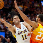 Depleted Lakers lineup can’t keep pace with Jazz