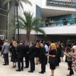 Mourners begin to assemble to honor Long Beach fire captain killed in the line of duty