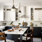 Hot Home Trend: Color Block Your Kitchen Cabinets