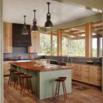 9 Kitchen Islands That Look Gorgeous in Green (18 photos)