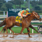Sparky Ville overcomes rain to win San Vicente Stakes at Santa Anita