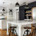 Kitchen of the Week: French Industrial Style in Black and White (8 photos)