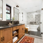 Revamped Master Bathroom Mixes Classic and Contemporary Style (4 photos)