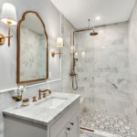 Before and After: 4 Bathrooms That Ditched the Tub (10 photos)