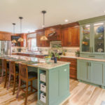 New This Week: 3 Warm Kitchens That Mix Blue, Green and Wood (7 photos)