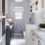Stylish Laundry Room With a Dog Wash Station and a Drying Closet (6 photos)