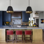 6 Beautiful Blue-and-Wood Kitchens (6 photos)