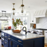 Kitchen of the Week: Bright Space With a Bold Blue Island (8 photos)