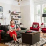 Tour a London Designer’s Living Room and Get Custom Storage Tips (one photo)