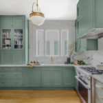 New This Week: 8 Kitchens With Gorgeous Green Cabinets (16 photos)