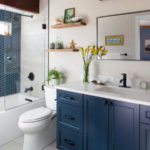 New This Week: 6 Bold Bathrooms With a Shower-Tub (6 photos)