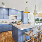Kitchen of the Week: Blue Cabinets and Coastal Style on the Water (13 photos)