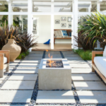 Concrete Furnishings Add a Modern Touch to the Outdoors