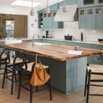 10 Gorgeous Green Paints for Kitchen Islands and Cabinets (10 photos)