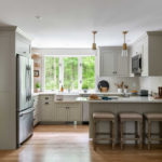 Kitchen of the Week: Green-Gray Cabinets and a Pass-Through (12 photos)