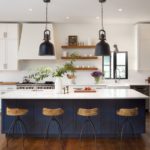 8 Blue Paint Colors to Consider for a Kitchen Island (16 photos)